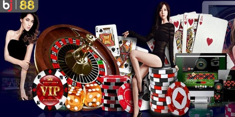 Tổng hợp các trò chơi hot tại casino BJ88