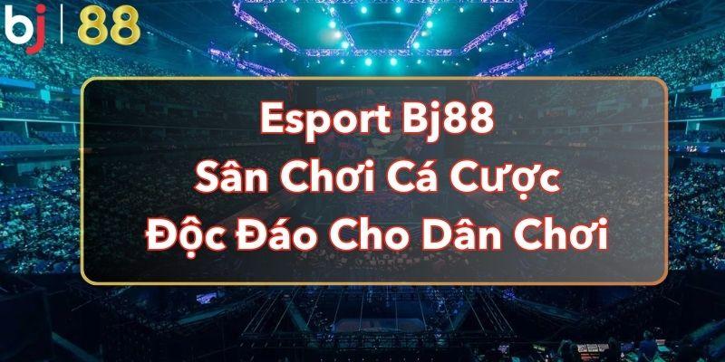 Esport Bj88 - Sân Chơi Cá Cược Độc Đáo Cho Dân Chơi