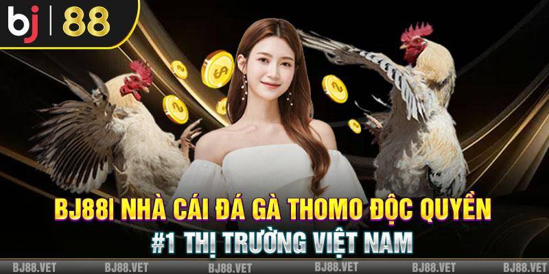 BJ88| Nhà Cái Đá Gà Thomo Độc Quyền #1 Thị Trường Việt Nam